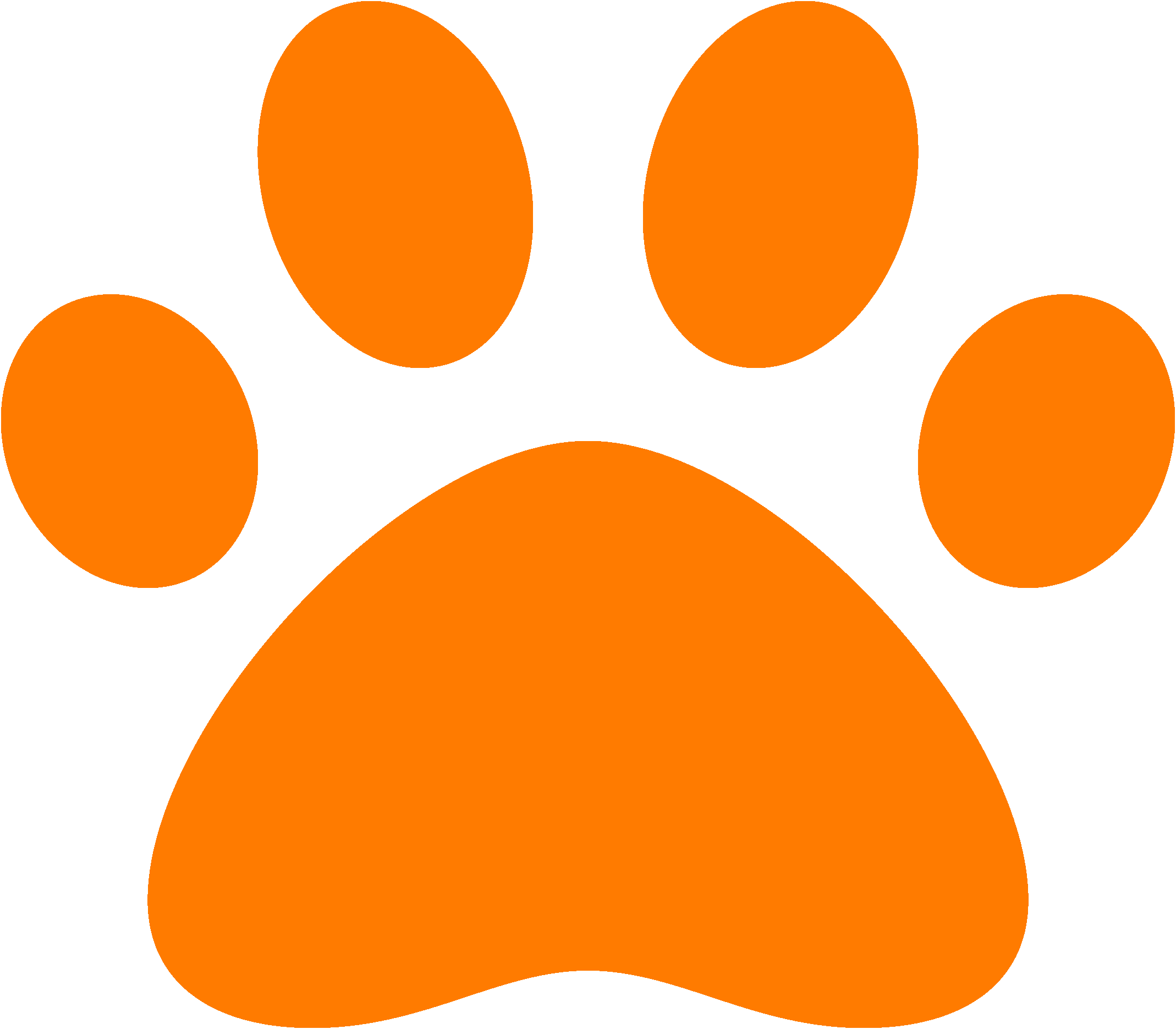 Poodle Paw Icon